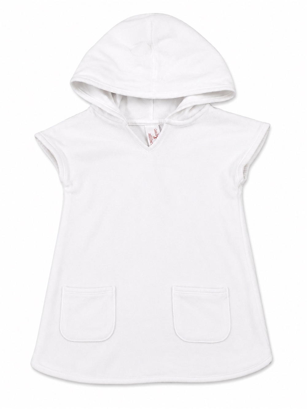 Cat & Jack White Hooded Swim Cover-Up Dress | Girls 4T | Beach Pool Coverup